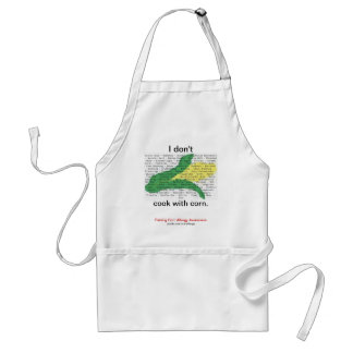 Corn is in everything - corn allergen list adult apron