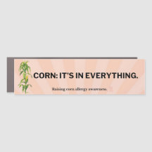 Corn It's in Everything Bumper Sticker