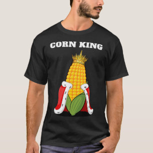 Corn King  Mens Corn Lover Shirt  Sweetcorn Shirt