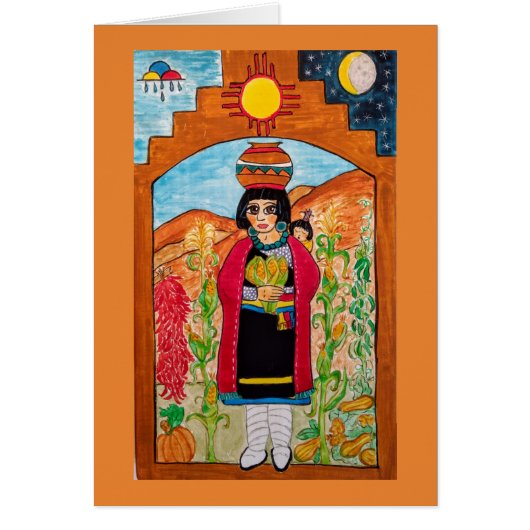 Corn Mother - Creatrix and Sustainer of Life Cards (Front)