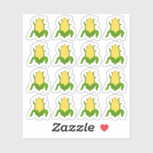 Corn On The Cob BBQ Food Vegetable Veggie Planner Sticker