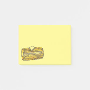 Corn on the Cob Corncob Yellow Picnic Food Post It Post-it Notes