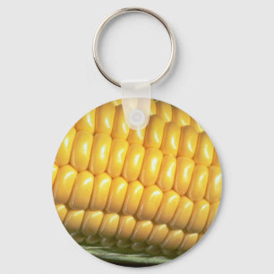 Corn on the cob keychain