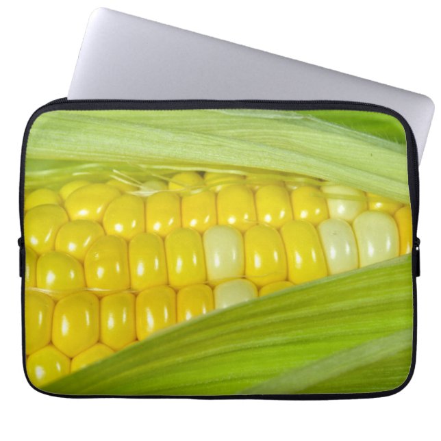 Corn On The Cob Laptop Sleeve (Front)
