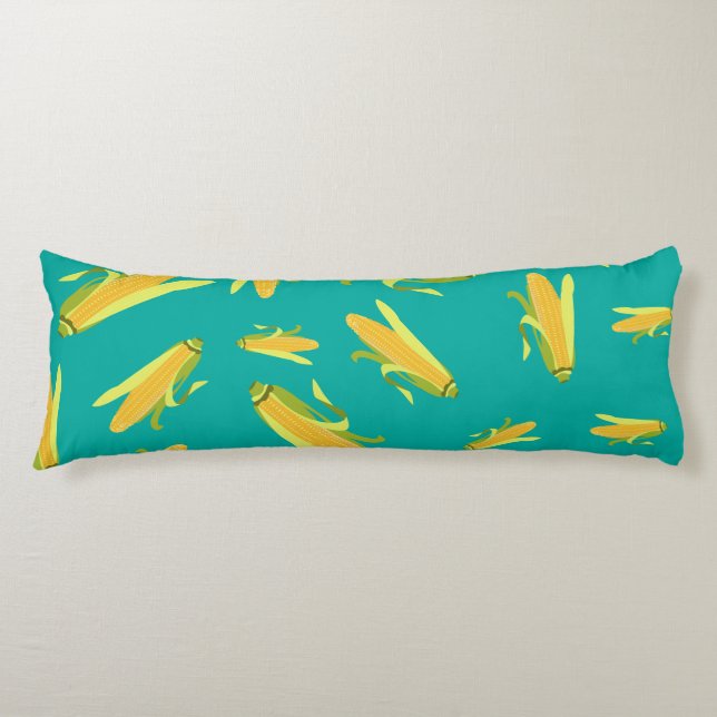 Corn On The Cob Pattern Body Pillow (Front)