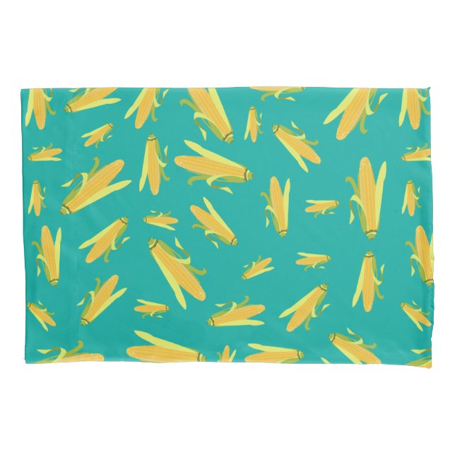 Corn On The Cob Pattern Pillow Case (Front)