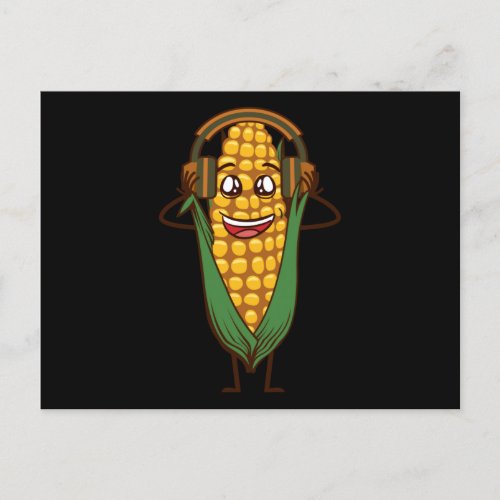 Corn On The Cob Postcard