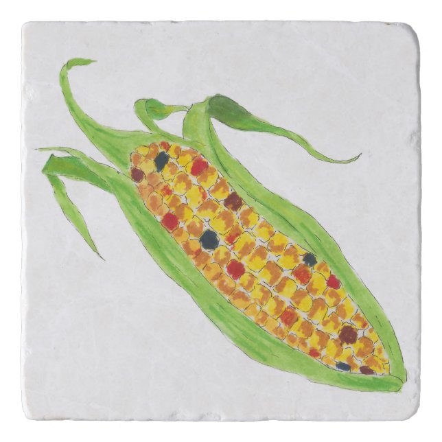 Corn on the Cob Trivet (Front)