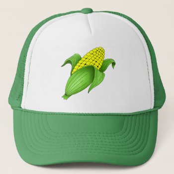 Corn On The Cob Trucker Hat by debipayne at Zazzle