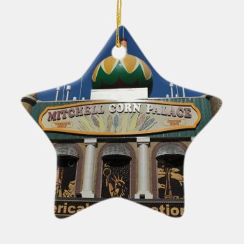 Corn Palace Collection Ceramic Ornament by DragonL8dy at Zazzle