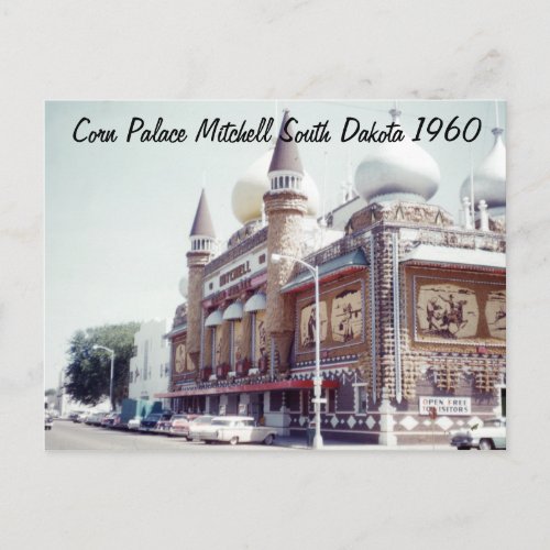 Corn Palace Mitchell South Dakota Postcard