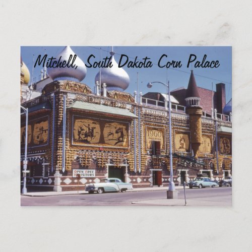 Corn Palace Mitchell South Dakota Postcard