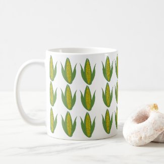 Corn Plant Vegetable Pattern Corn
