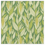 Corn plants pattern background fabric