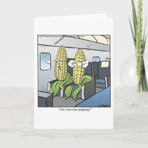 Corn Popping Card