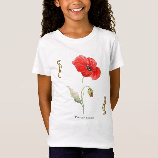 Corn poppy T-Shirt (Front)