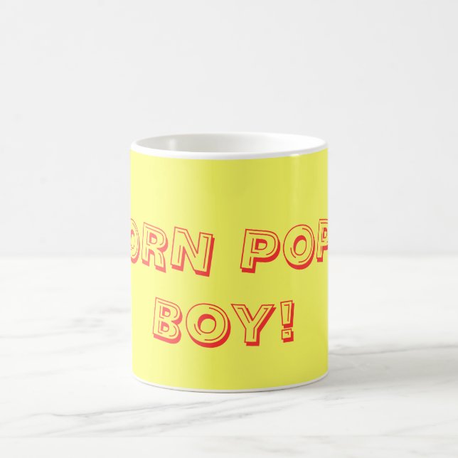 CORN POPS BOY! COFFEE MUG (Center)