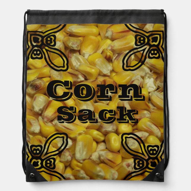 Corn Sack drawstring bag (Front)