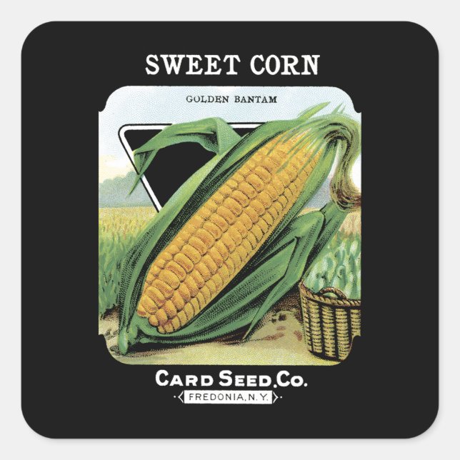 Corn Seed Packet Label (Front)