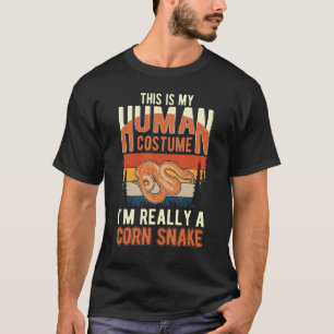 Corn Snake Human Costume Halloween Corn Snake T-Shirt