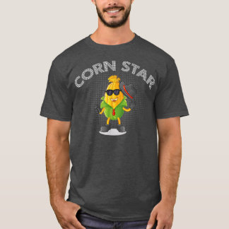 Corn Star Corn Healthy Vegetable  T-Shirt