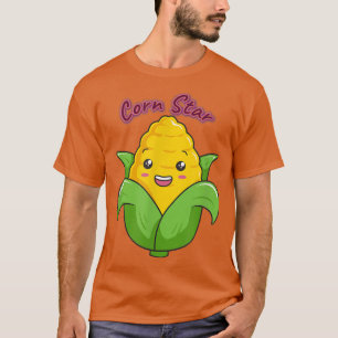 Corn Star Farmer Farming Funny Cute T-Shirt
