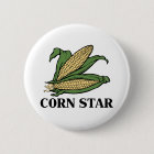 Corn Star Funny Vegetable Pun BBQ Humor