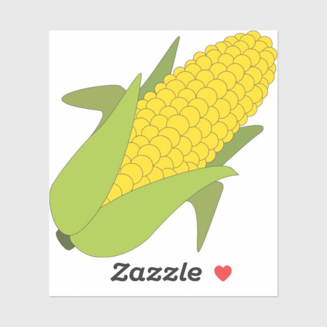 Corn Sticker (Sheet)