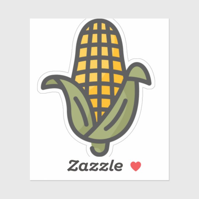 corn sticker (Sheet)