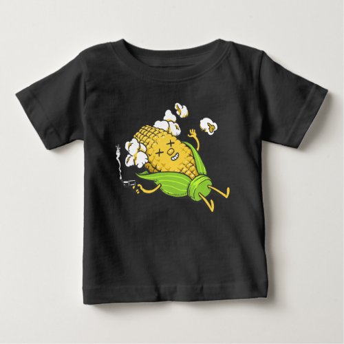 Corn Suicide Cute Baby Boy Girl Halloween 2023 Baby T_Shirt