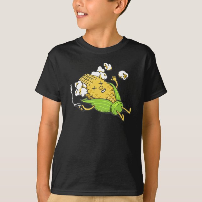 Corn Suicide Cute Baby Boy Girl Halloween 2023 T-Shirt (Front)