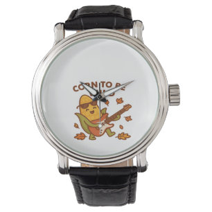 Corn to Be Wild � Rockin� Autumn Corn Cob Illustra Watch