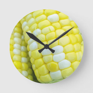 Corn Wall Clock