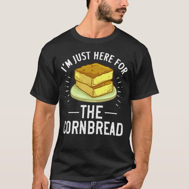 Cornbread Gift Funny Gluten Free T-Shirt (Front)