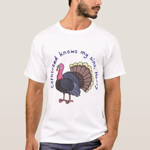 cornbread knows my sins, henry - rwrb - red white T-Shirt