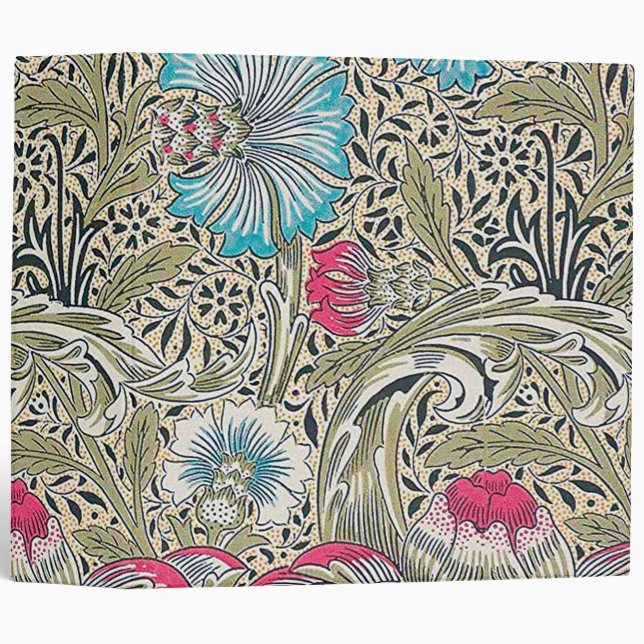 Corncockle, William Morris 3 Ring Binder (Front/Spine)