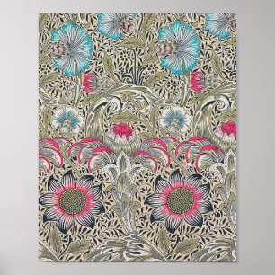 Corncockle, William Morris Poster