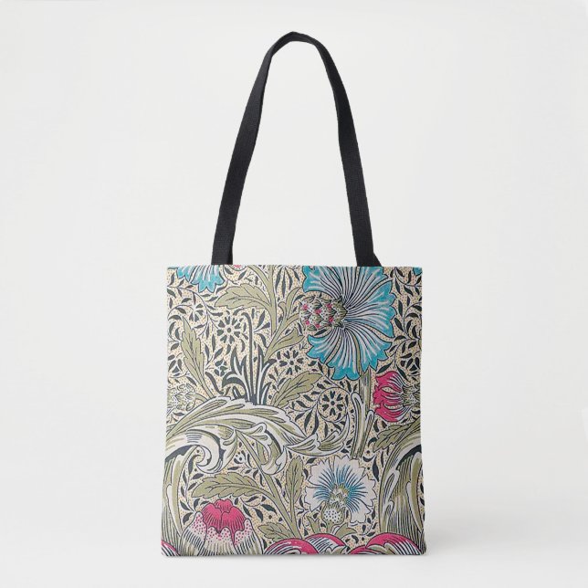Corncockle, William Morris Tote Bag (Front)