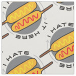 Corndog I Hate it Here Fabric