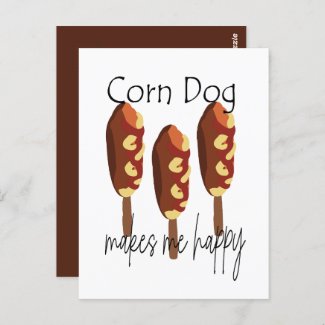 Corndog Makes Me Happy