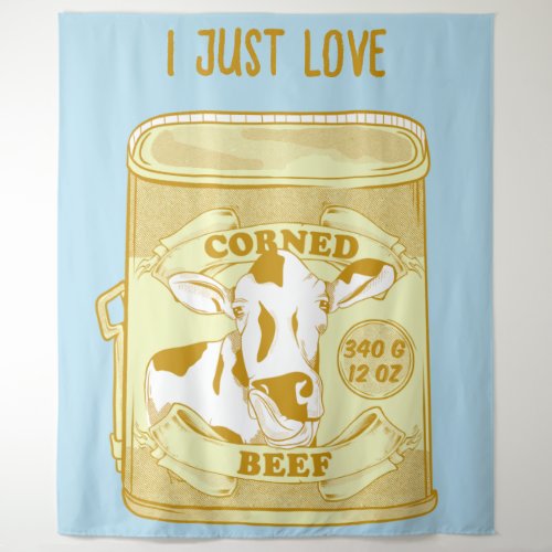 Corned Beef tin Tapestry