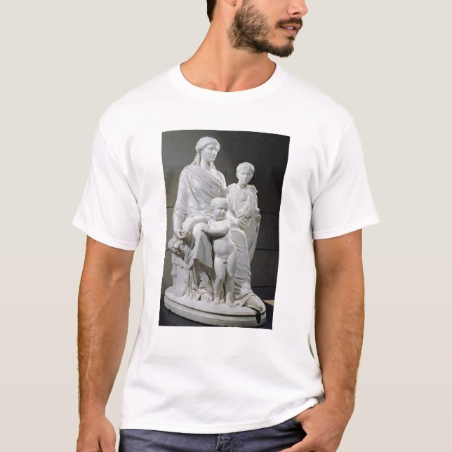 Cornelia, Mother of the Two Gracchi Brothers T-Shirt (Front)