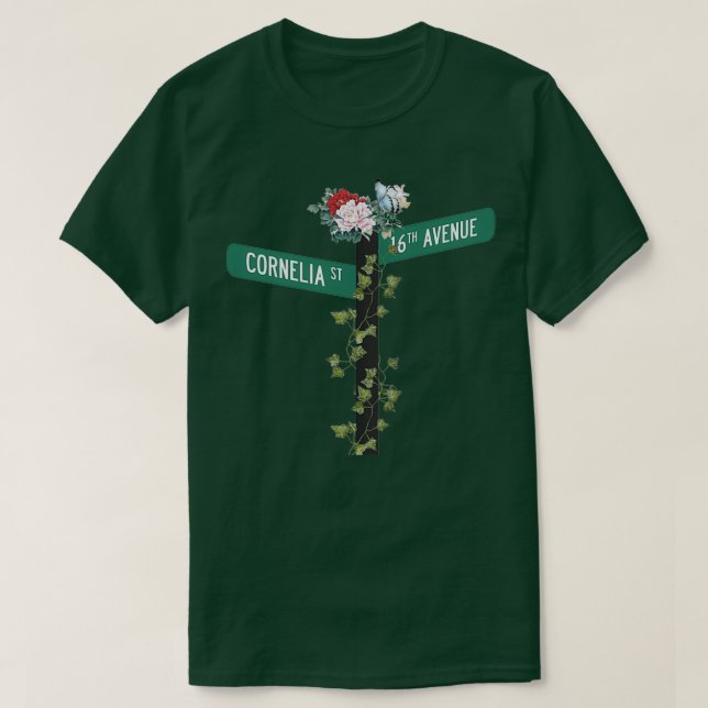 Cornelia Street T-Shirt (Design Front)