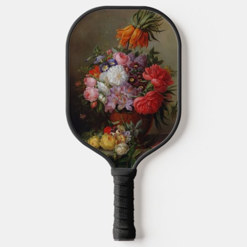 Cornelis Johannes van Hulsteijn Vase with Flowers  Pickleball Paddle