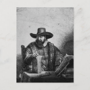 Cornelius Claesz Anslo 1640 Postcard