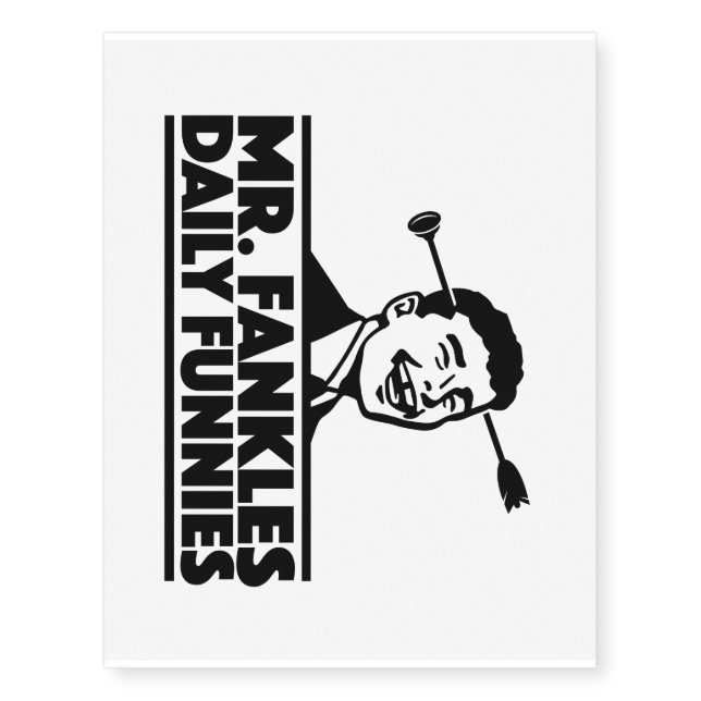 Cornelius on  temporary tattoos (Front)