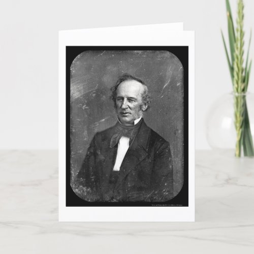 Cornelius Vanderbilt Daguerreotype 1852 Card