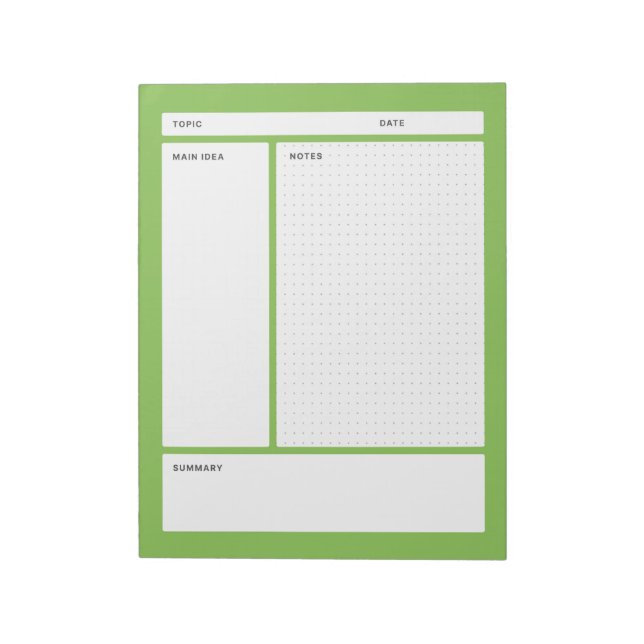 Cornell Notes (Dot) (Rotated)