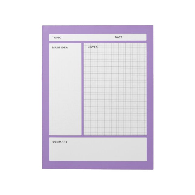 Cornell Notes (Graph) (Rotated)