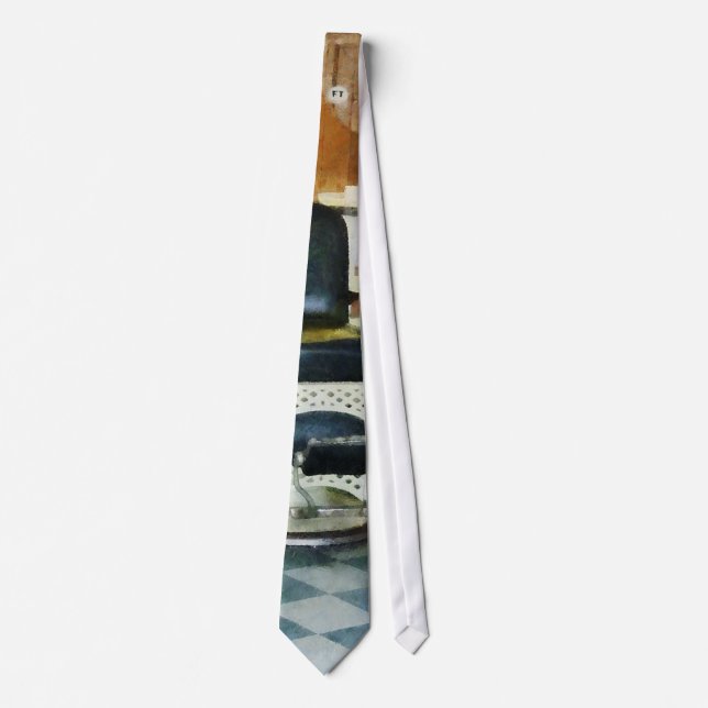 Corner Barber Shop Neck Tie (Front)